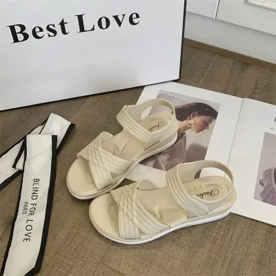 WOMEN'S CROSS STRAP BEACH SHOES